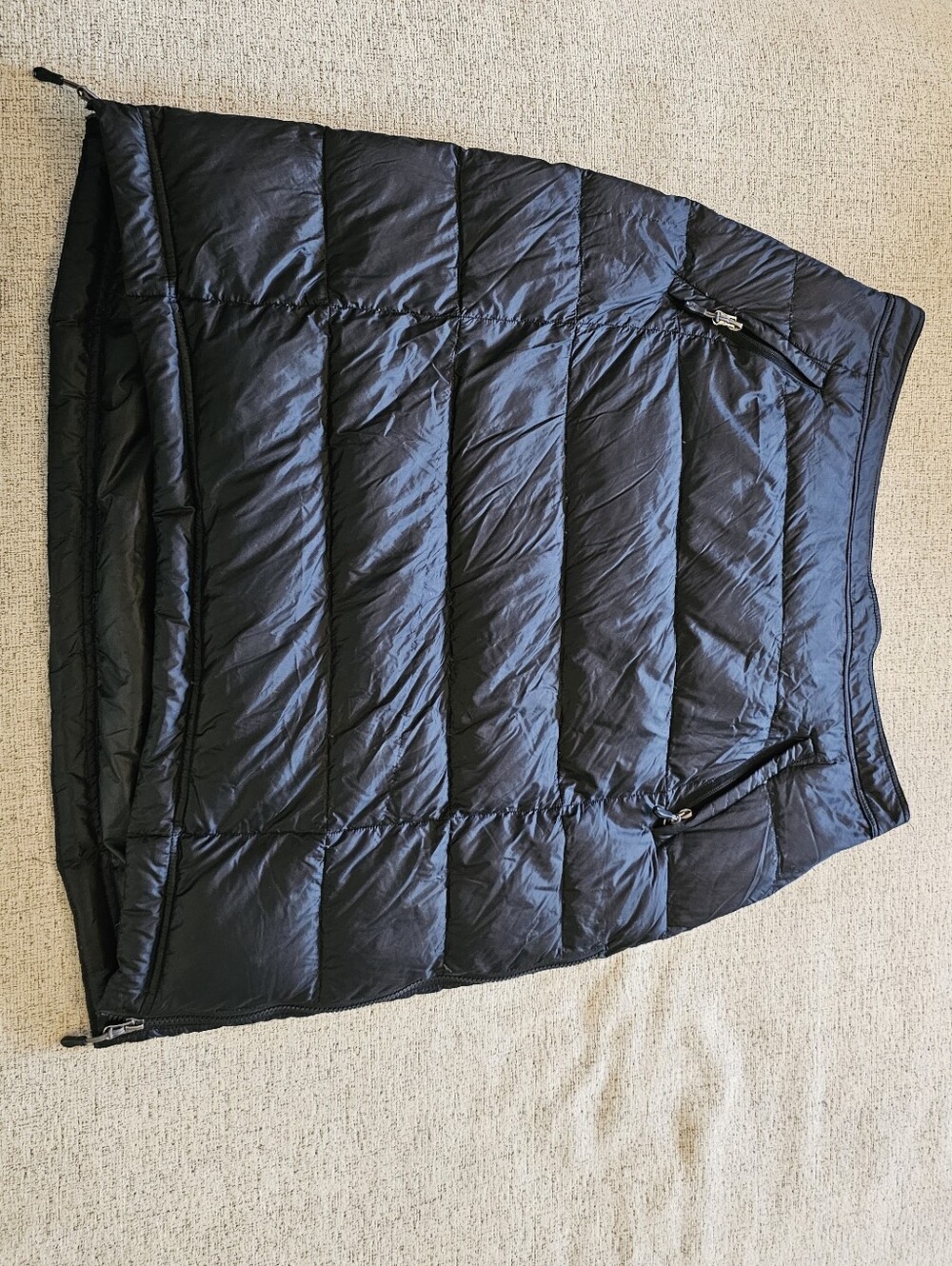 Adventure Quilted Down Insulated Puffer Skirt - Purple